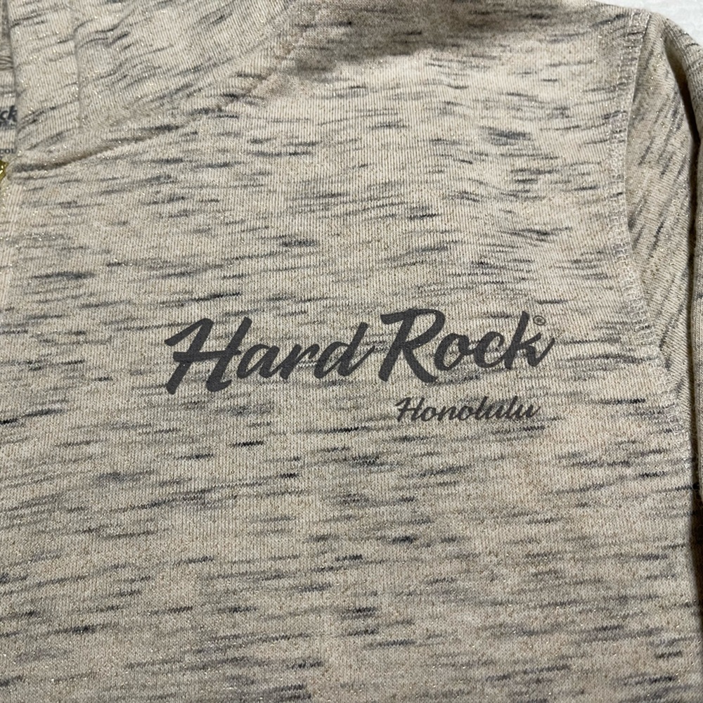Hard rock Honolulu zip up hoodie. New with Tags